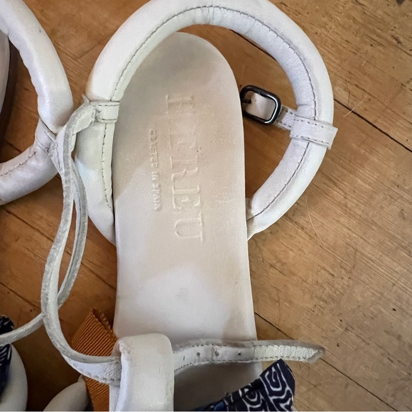 Hereu Cabersa Fisherman Sandals Cream 39/9 - Picture 10 of 10